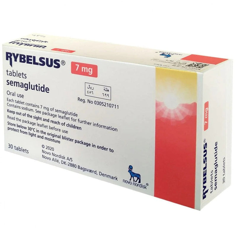 Rybelsus Semaglutida 7mg Novo Nordisk 30 Comprimidos