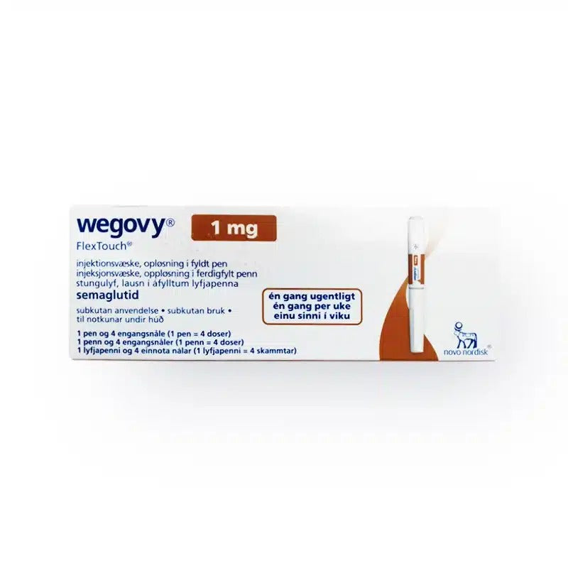 Wegovy 1mg Novo Nordisk 4 Doses Injetáveis