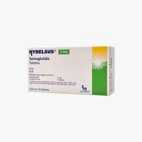 Rybelsus Semaglutida 3mg Novo Nordisk 30 Comprimidos