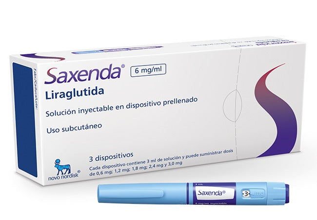 Solução Injetável Saxenda 6mg/ml Nordisk 3 Canetas Descartáveis