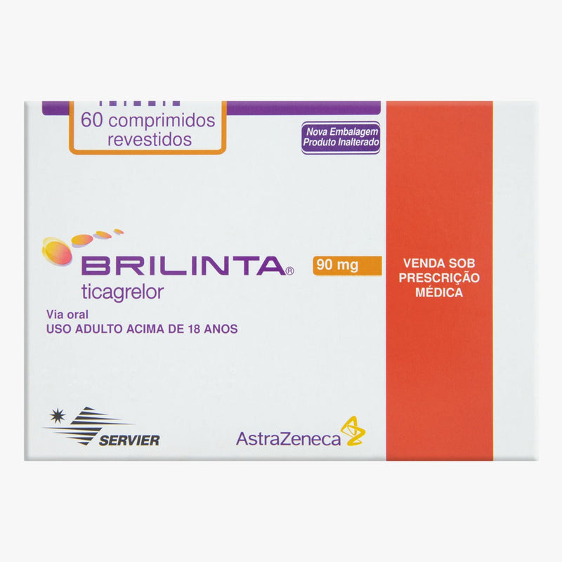 Brilinta Ticagrelor 90mg 60 comprimidos