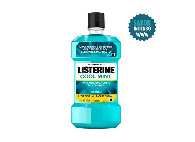 Enxaguante Bucal Listerine Cool Mint Refrescancia Intensa 1L