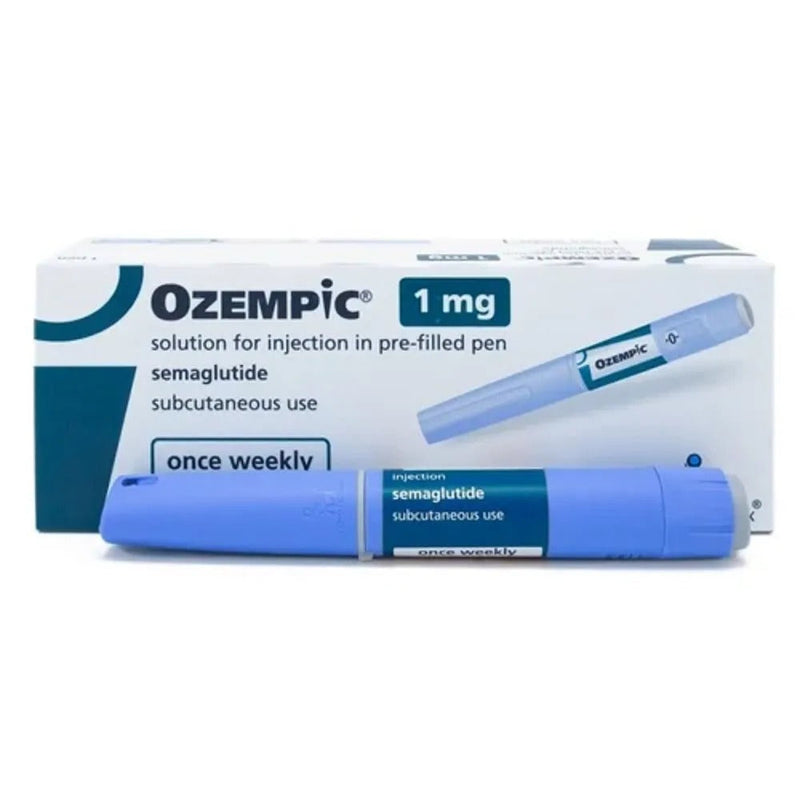 Ozempic Semaglutida 1mg Novo Nordisk 3ml de Solução Injetável + 1 Sistema para Aplicação 1mg + 4 Agulhas