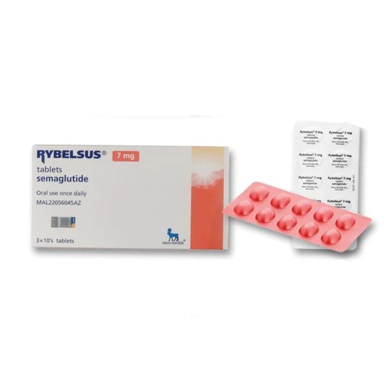 Rybelsus Semaglutida 7mg Novo Nordisk 30 Comprimidos