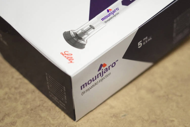 Mounjaro Tirzepatida 5mg Solução Injetável 4 seringas preenchidas de 0,5ml