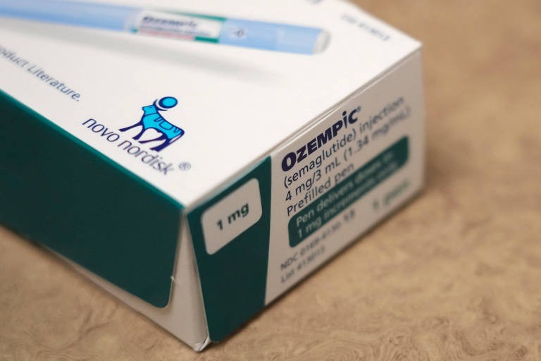 Ozempic Semaglutida 1mg Novo Nordisk 3ml de Solução Injetável + 1 Sistema para Aplicação 1mg + 4 Agulhas