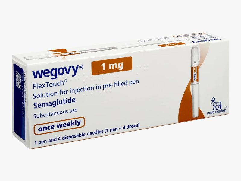 Wegovy 1mg Novo Nordisk 4 Doses Injetáveis